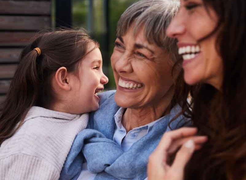 Grandma and 3 Female Generations 800x800